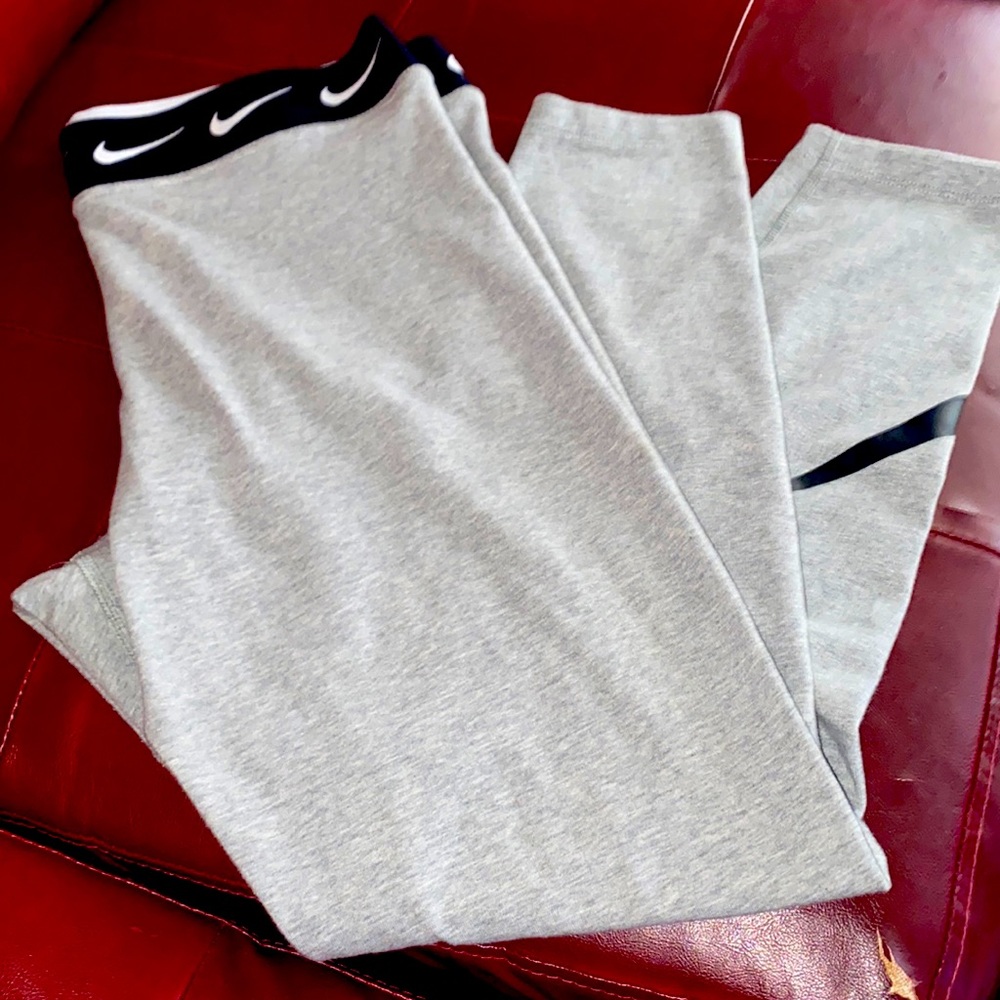 Nike grey leggings xl